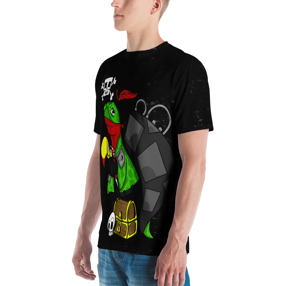 LAN Turtle Men's Tee - Image 4