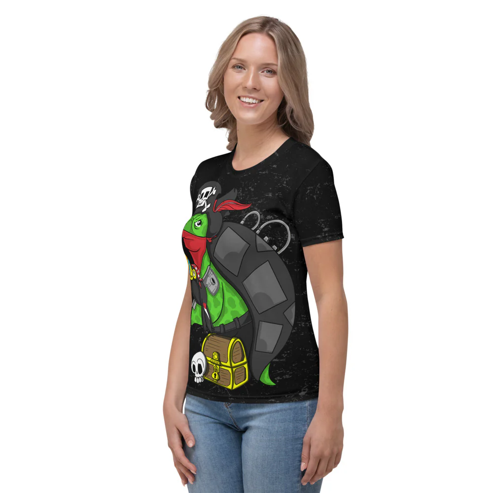 LAN Turtle Women's Tee - Image 3
