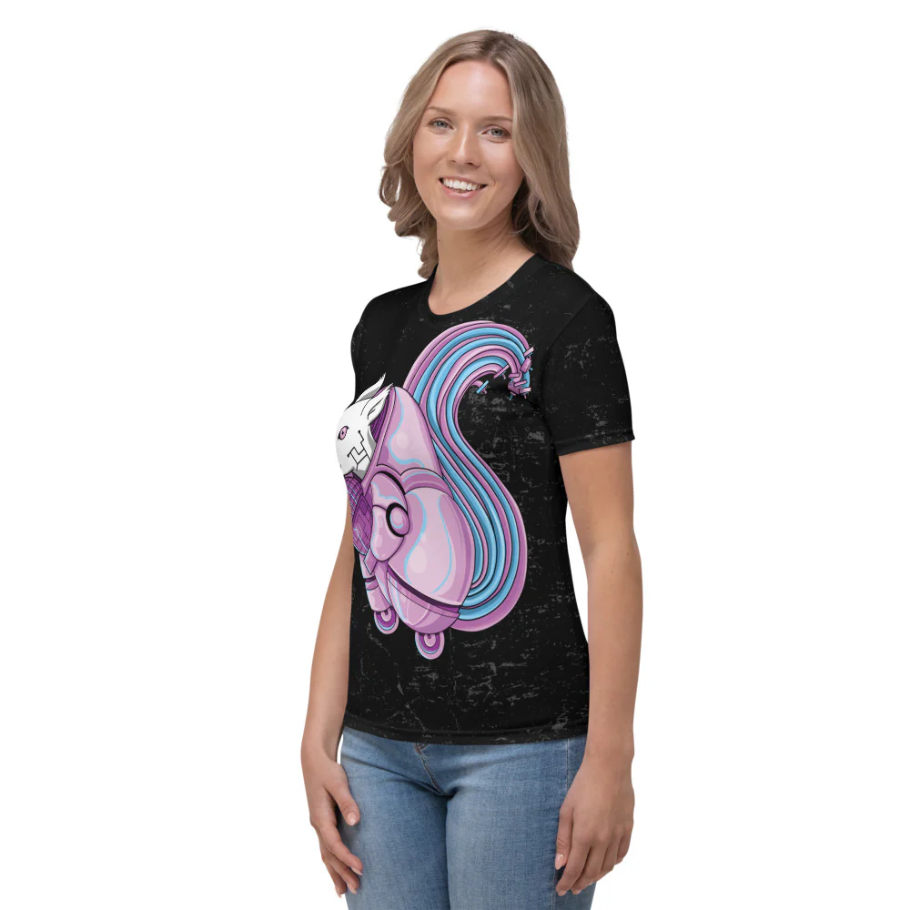 Packet Squirrel Women's Tee - Image 3