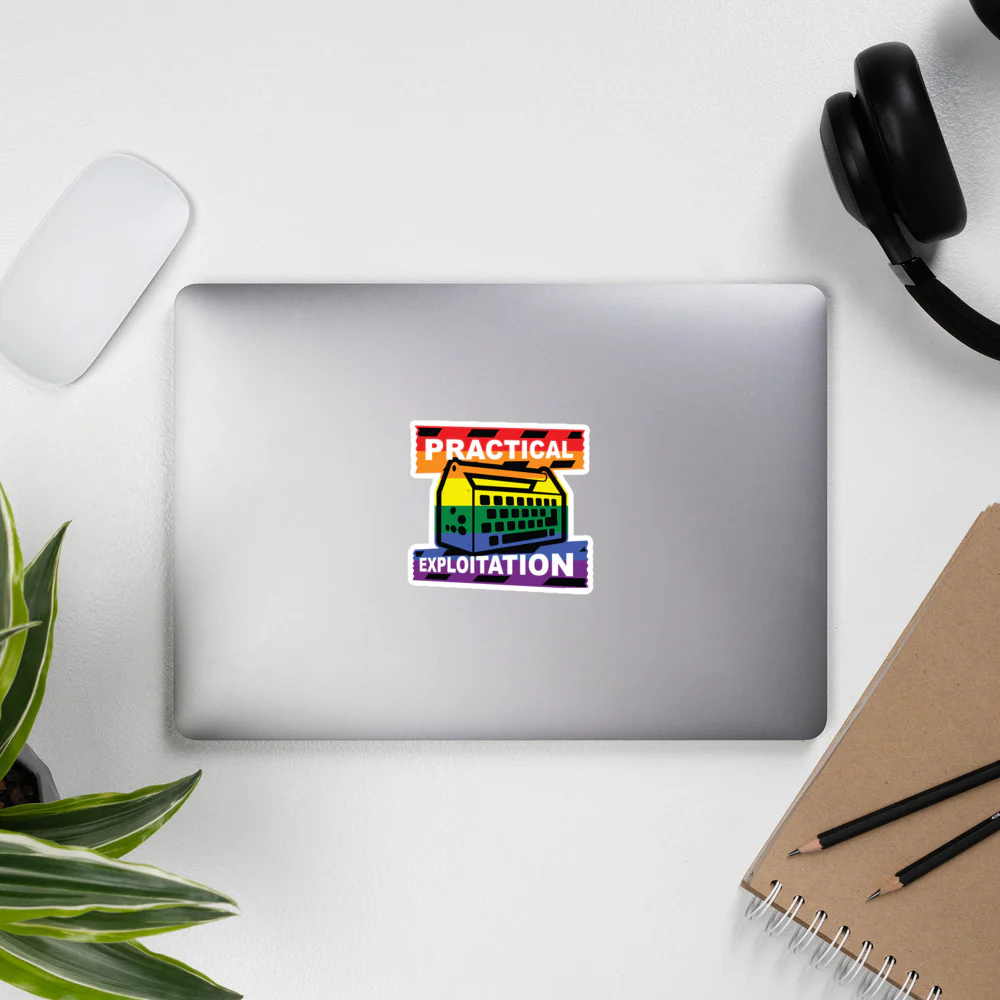 Practical Exploitation Pride Stickers - Image 3