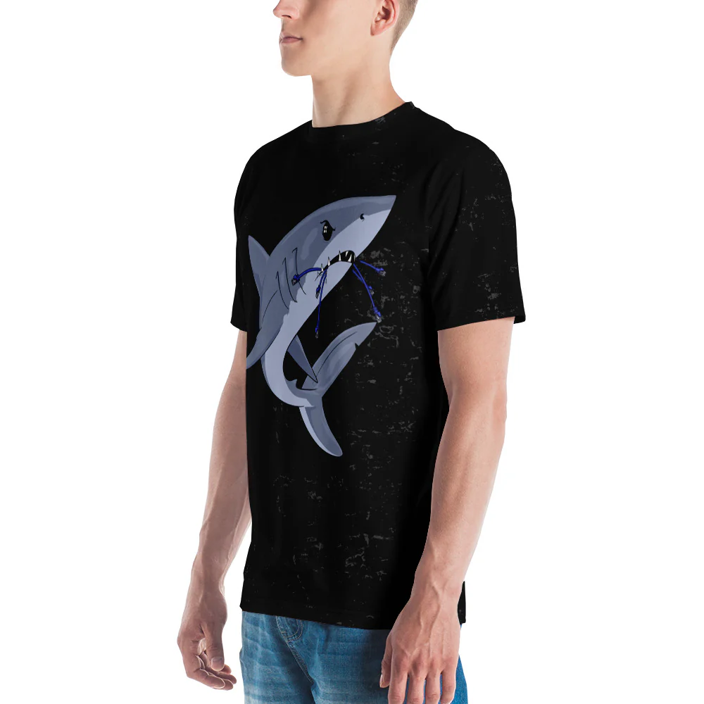 Shark Jack Men's Tee - Image 4