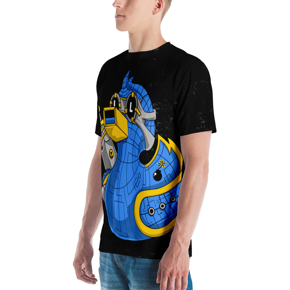 USB Rubber Ducky Men's Tee - Image 4